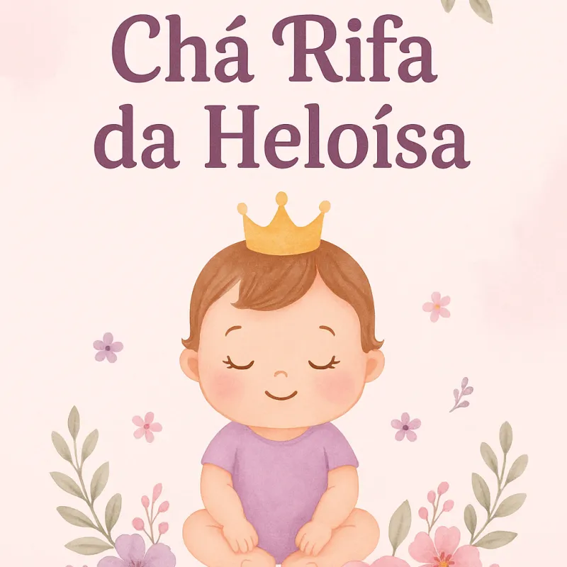 Imagem da campanha Chá Rifa da Heloísa 💖 (leia a descrição)