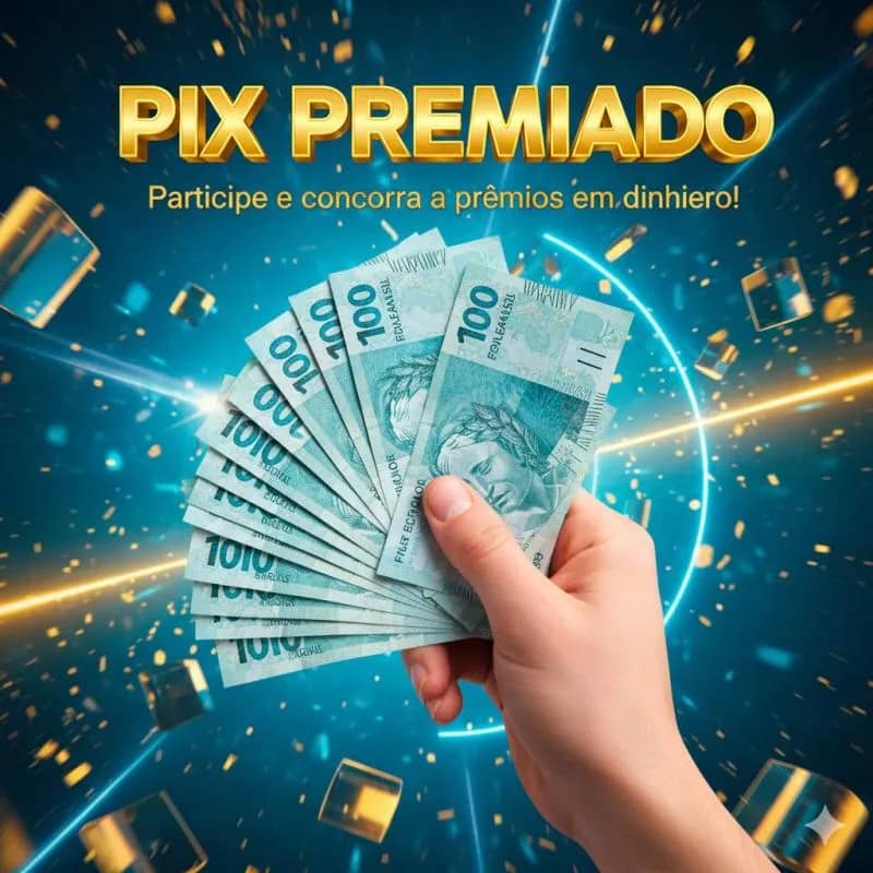 Imagem da campanha Pix Premiado