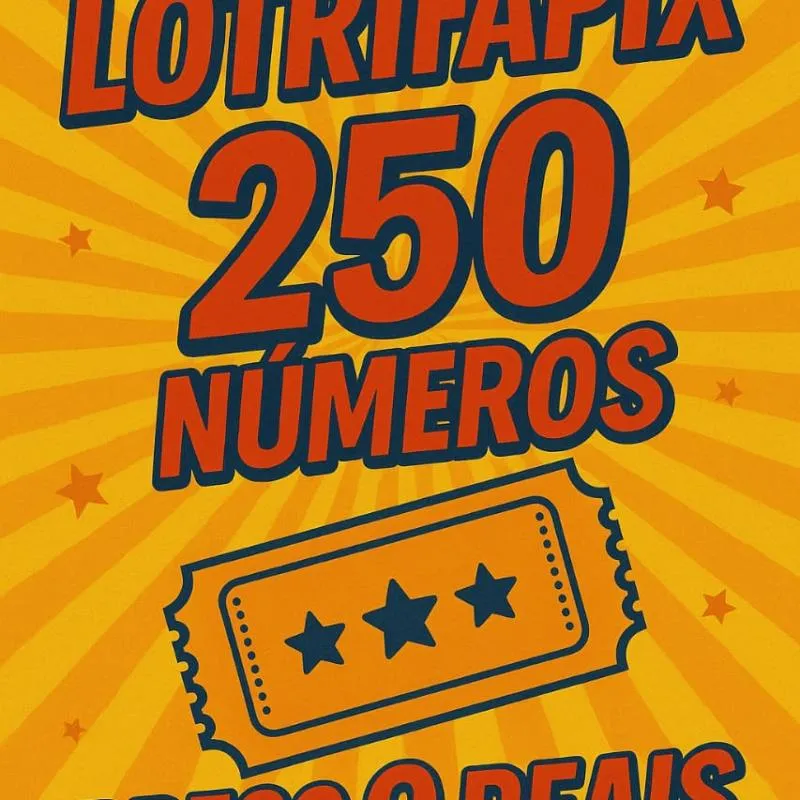 Imagem da campanha Sorteio Pix 250