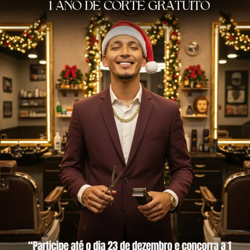 Imagem da campanha 1 ano de corte gratuito