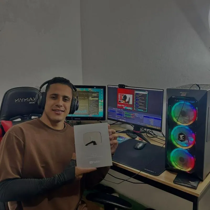 Imagem da campanha PG GAMER