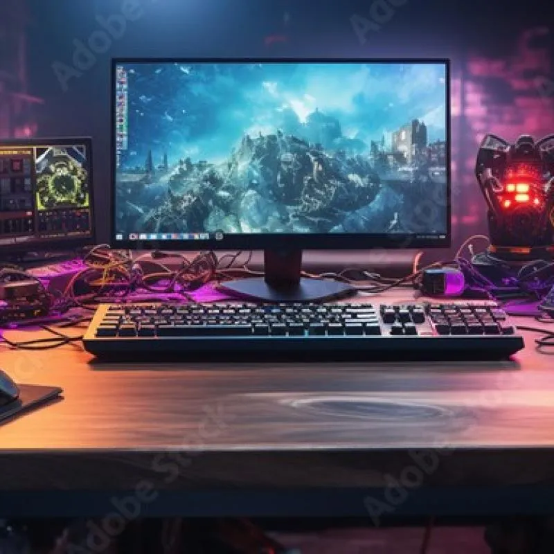 Imagem da campanha Pc Gamer + Mouse + Teclado + Monitor