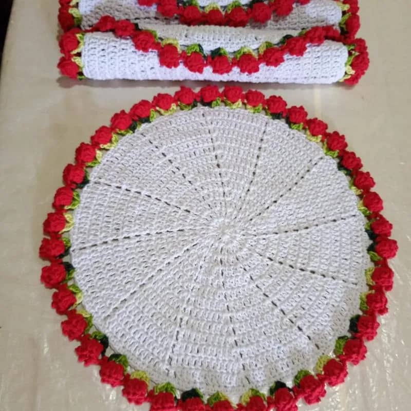 Imagem da campanha Rifa Solidária: Jogo Americano 4 peças