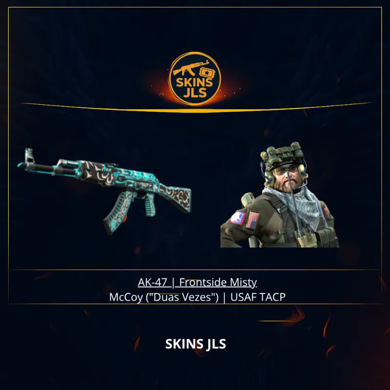 Imagem da campanha AK-47 | Frontside Misty E McCoy ("Duas Vezes") | USAF TACP