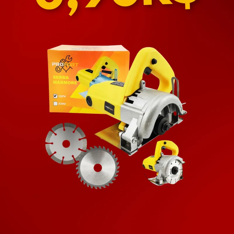 Imagem da campanha Serra Mármore 1050W 110mm 220V