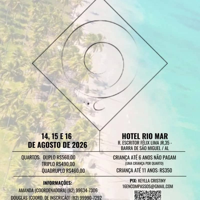 Imagem da campanha RIFA XVI ENCOMPASSOS DO CSA ESPERANÇA