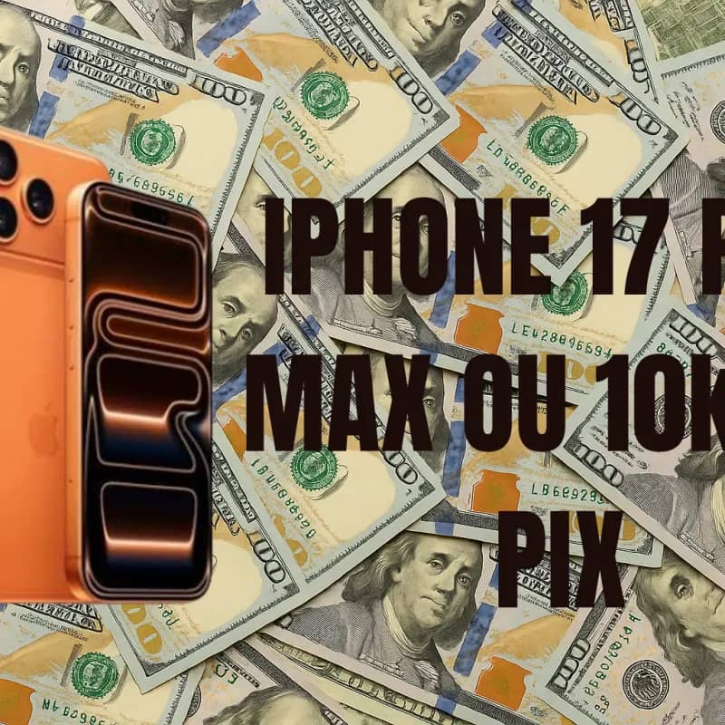 Imagem da campanha IPHONE 17 + CAMISA DO BAHIA