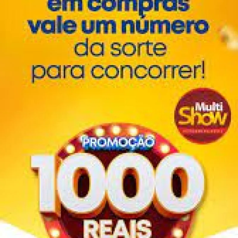 Imagem da campanha vale compras de R$ 1.000
