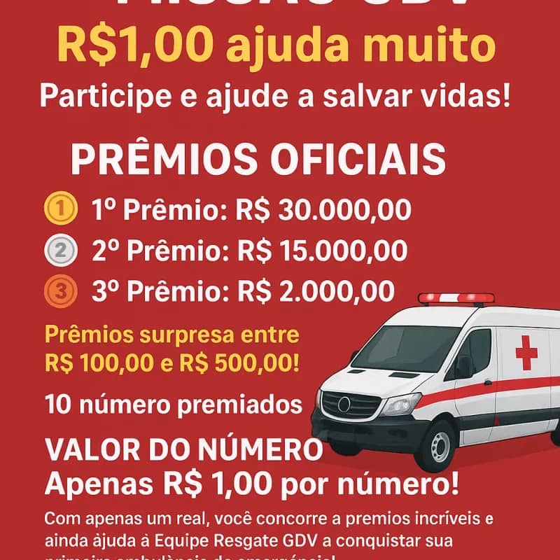 Imagem da campanha Com R$1,00 todos podemos salvar vidas