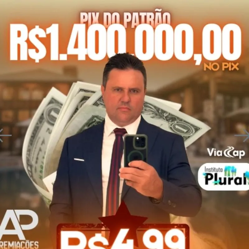 Imagem da campanha PIX DO PATRÃO