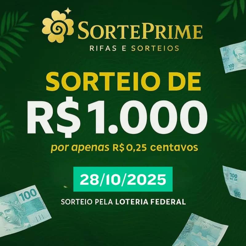 Imagem da campanha Pix da Sorte