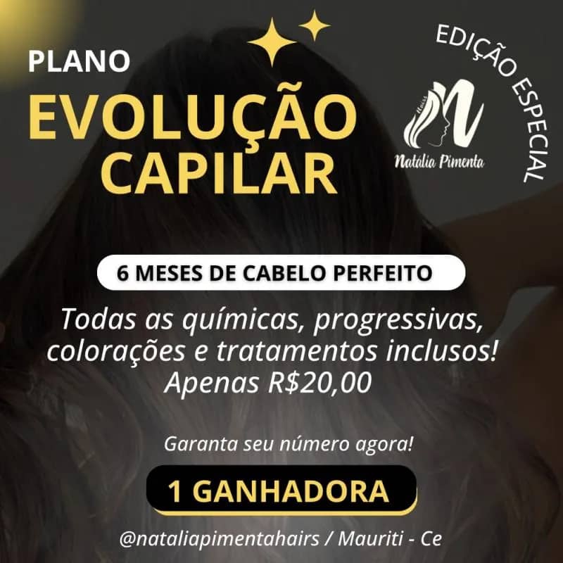 Imagem da campanha Evolução Capilar - Edição especial