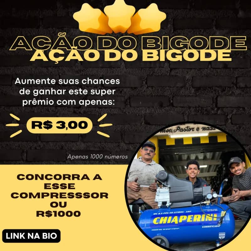 Imagem da campanha Compressor 8,5pés ou mil na sua conta