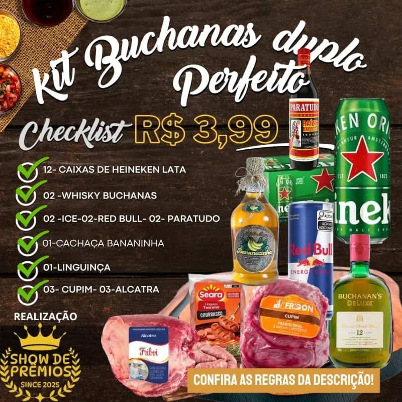 Imagem da campanha Sorteio entre amigos