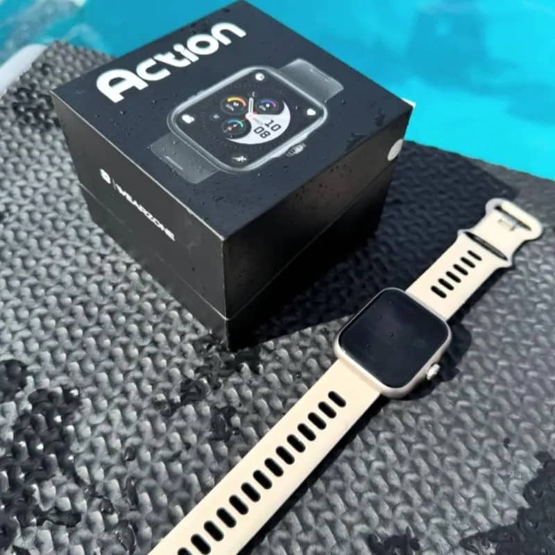 Imagem da campanha Campanha do smartwartch Action com GPS integrado