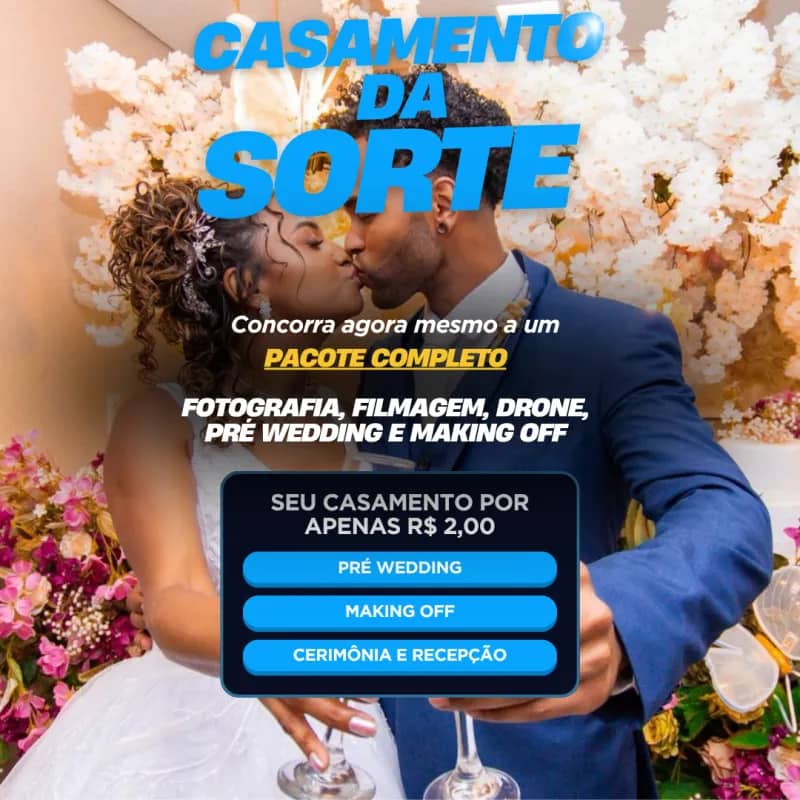 Imagem da campanha COMBO DE CASAMENTO