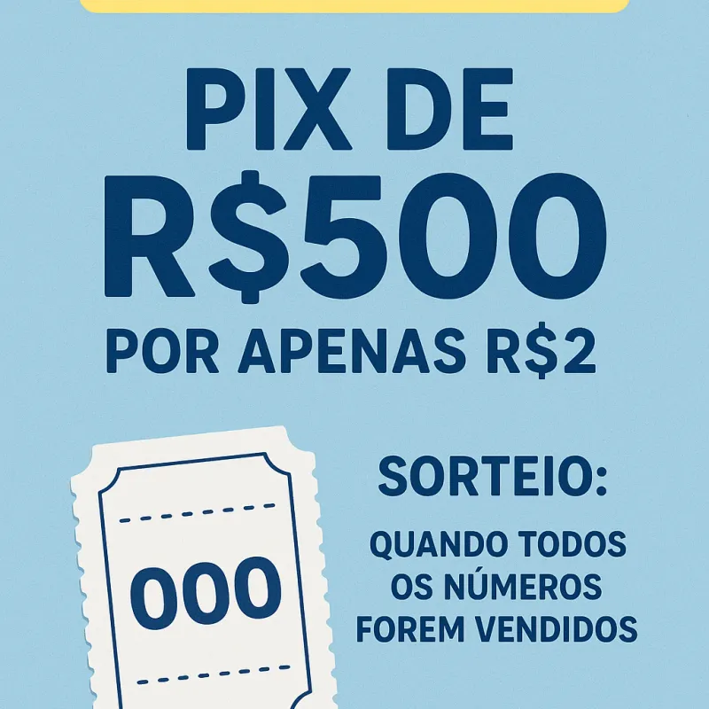 Imagem da campanha E a sorte