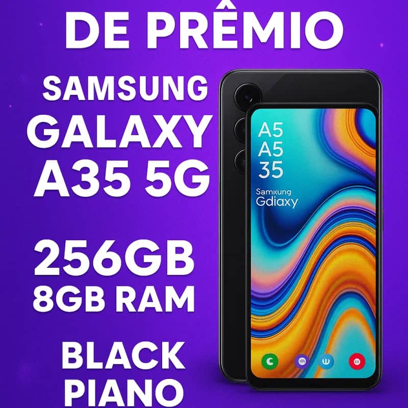 Imagem da campanha 📱✨ Quer ganhar um celular novinho? Participe agora da nossa Rifa Premiada! 🔥💥 🎟️