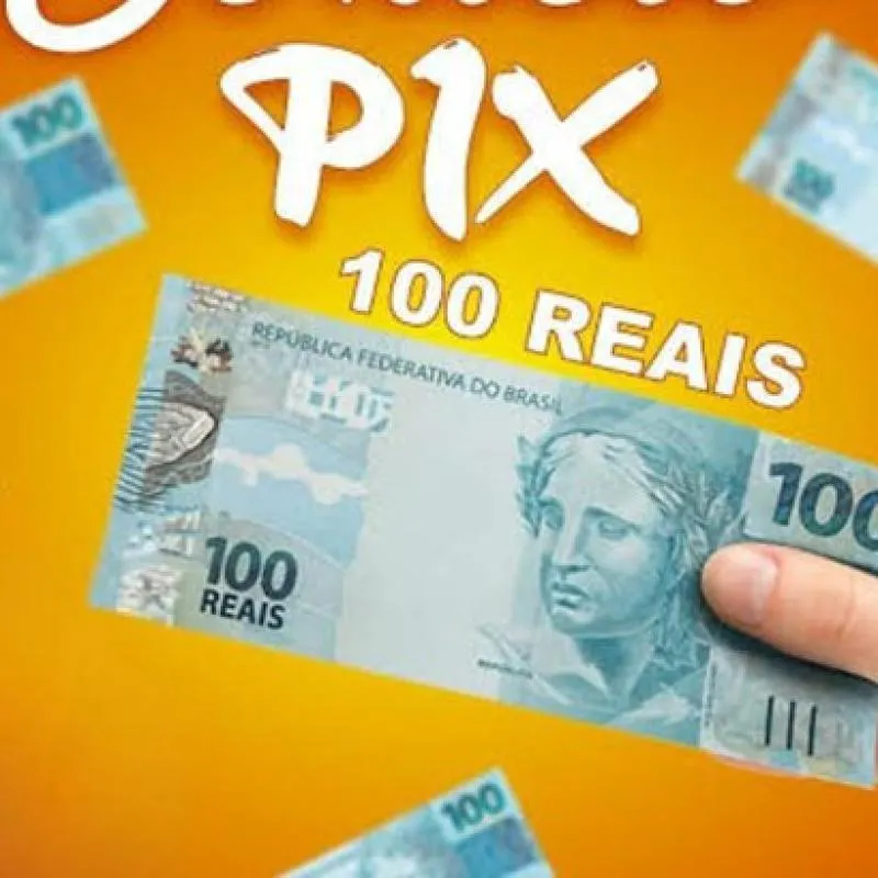 Imagem da campanha 100 no pix / ação grátis
