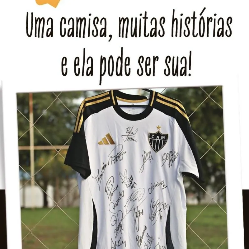 Imagem da campanha 🏆 Concorra a uma CAMISA OFICIAL DO ATLÉTICO MINEIRO, AUTOGRAFADA POR EX-JOGADORES QUE FIZERAM HISTÓRIA NO GALO!