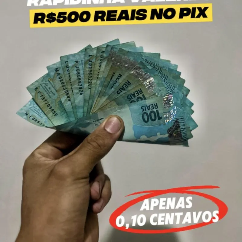 Imagem da campanha RAPIDINHA DE 500 NA CONTA!