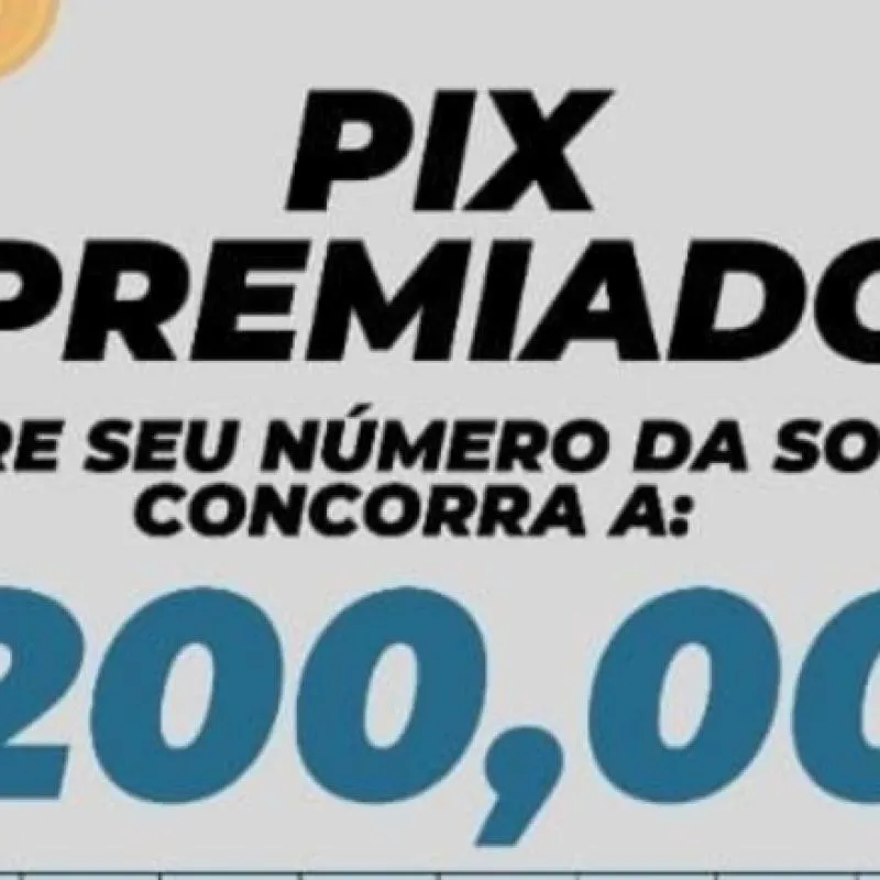 Imagem da campanha Prêmio 200 em Pix direto na sua conta
