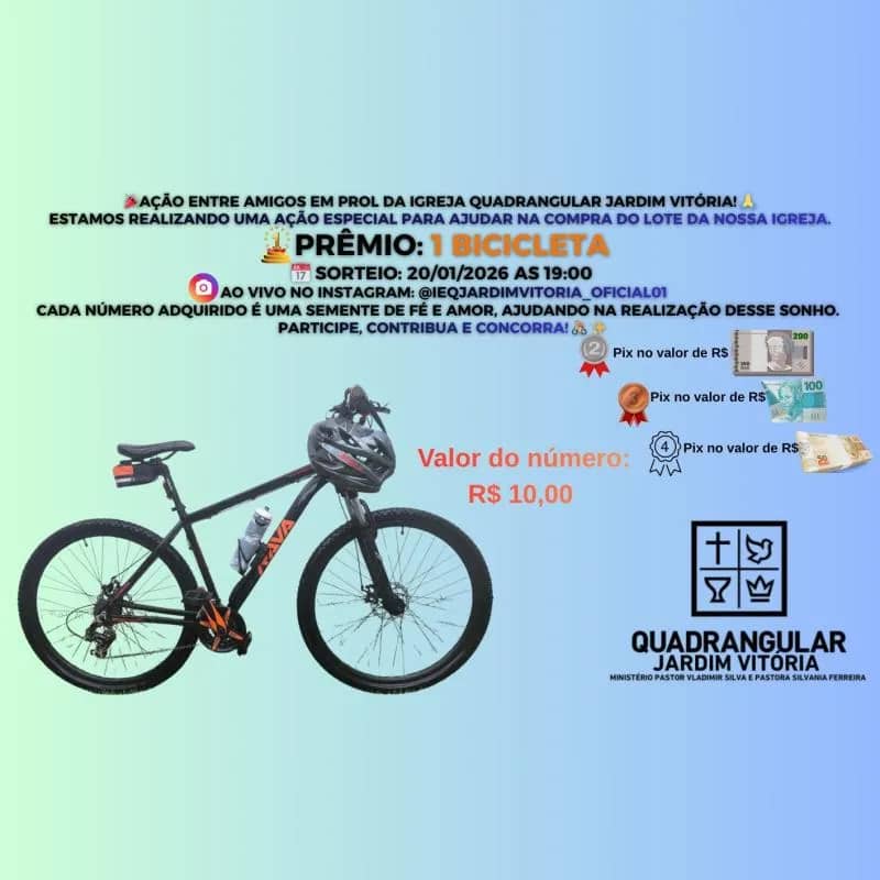 Imagem da campanha Ação entre Amigos em Prol da Igreja Quadrangular Jardim Vitória!