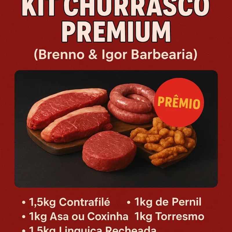 Imagem da campanha MEGA RIFA – KIT fCHURRASCO PREMIUM (Brenno & Igor Barbearia)