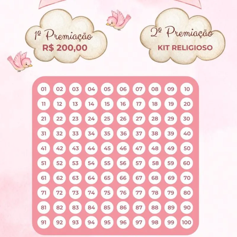 Imagem da campanha Chá Rifa da Teresa