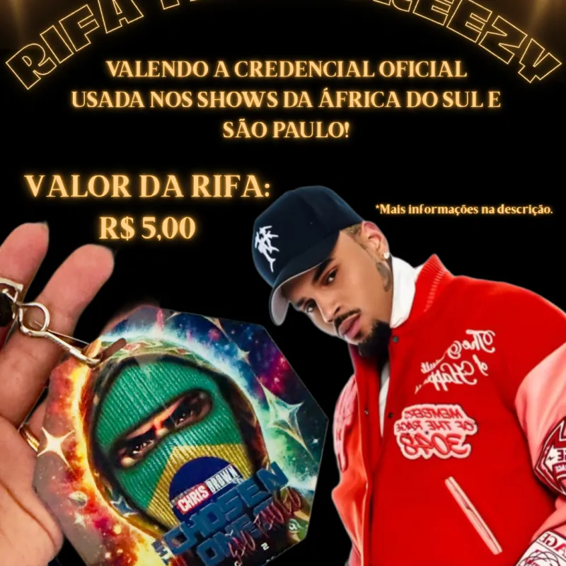 Imagem da campanha RIFA TEAM BREEZY - CREDENCIAL OFICIAL DOS SHOWS