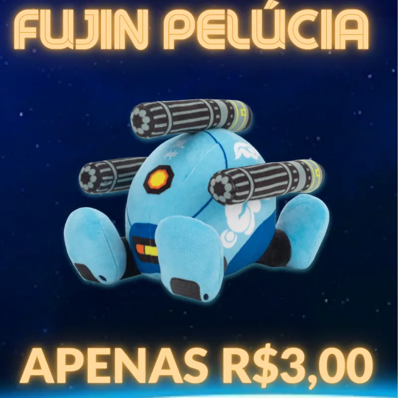 Imagem da campanha Rifa do Fujin