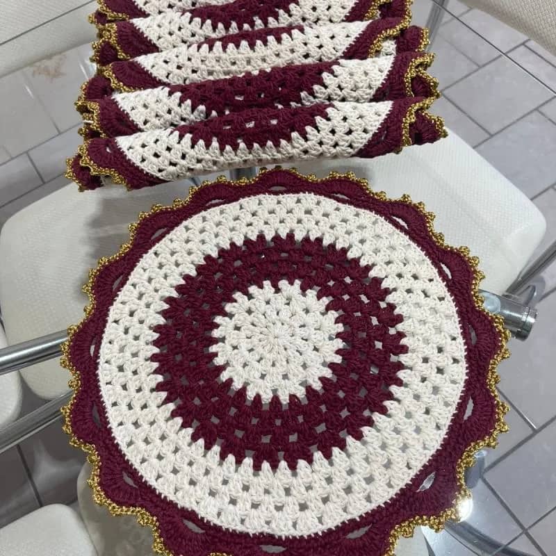 Imagem da campanha Rifa - Jogo de sousplat para mesa posta