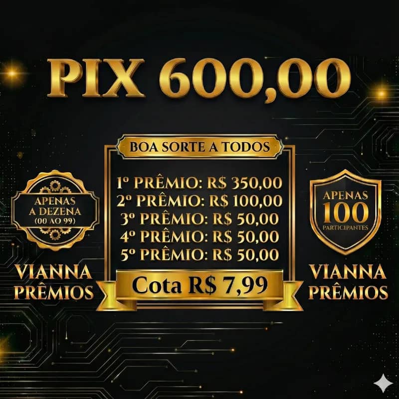 Imagem da campanha Rifa Relâmpago #2301