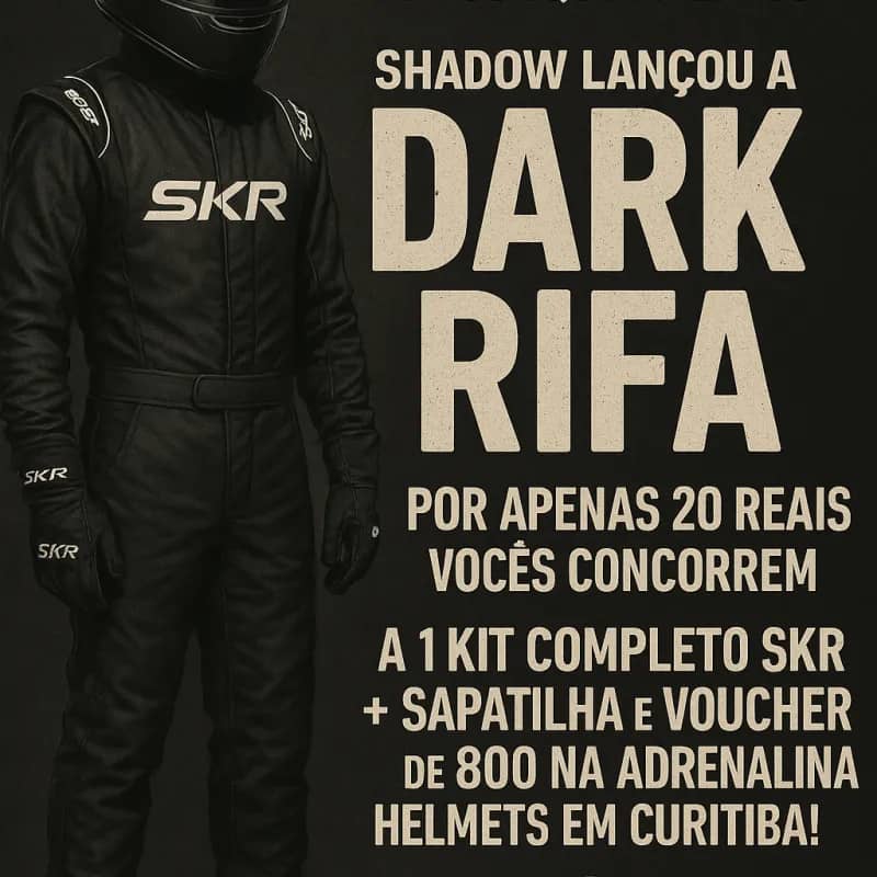 Imagem da campanha Dark Rifa - Kit Completo Kart