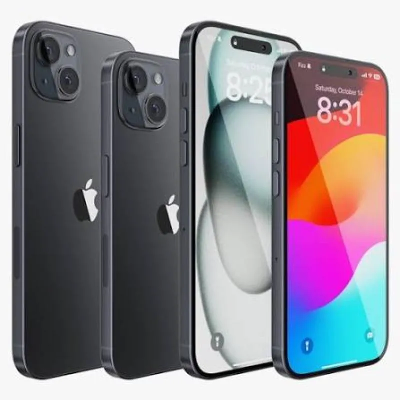 Imagem da campanha iPhone 15 lacrado