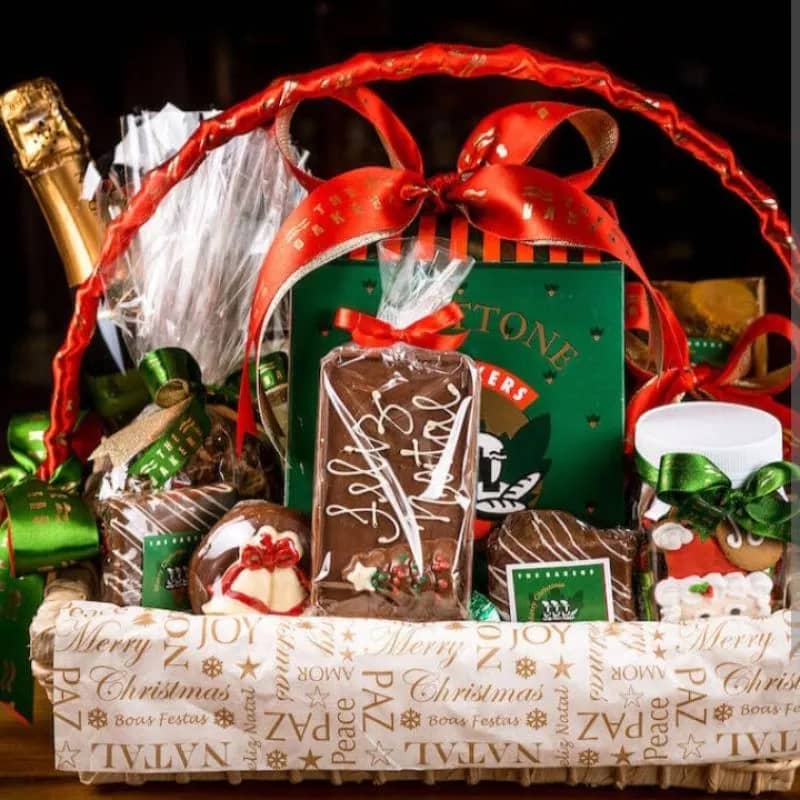 Imagem da campanha cesta de  natal