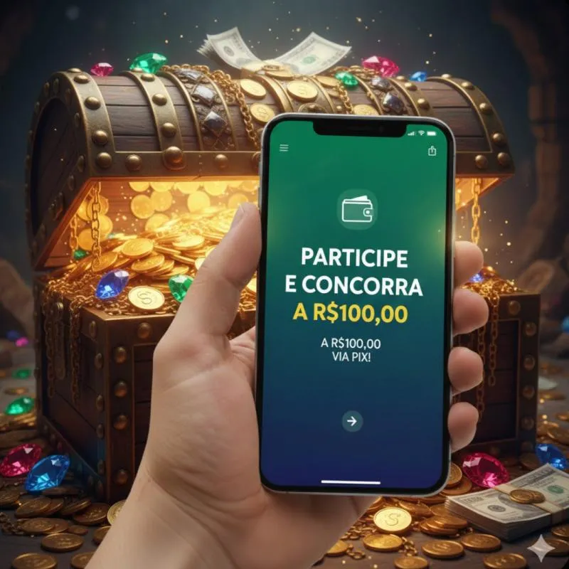 Imagem da campanha rifa da sorte 🍀