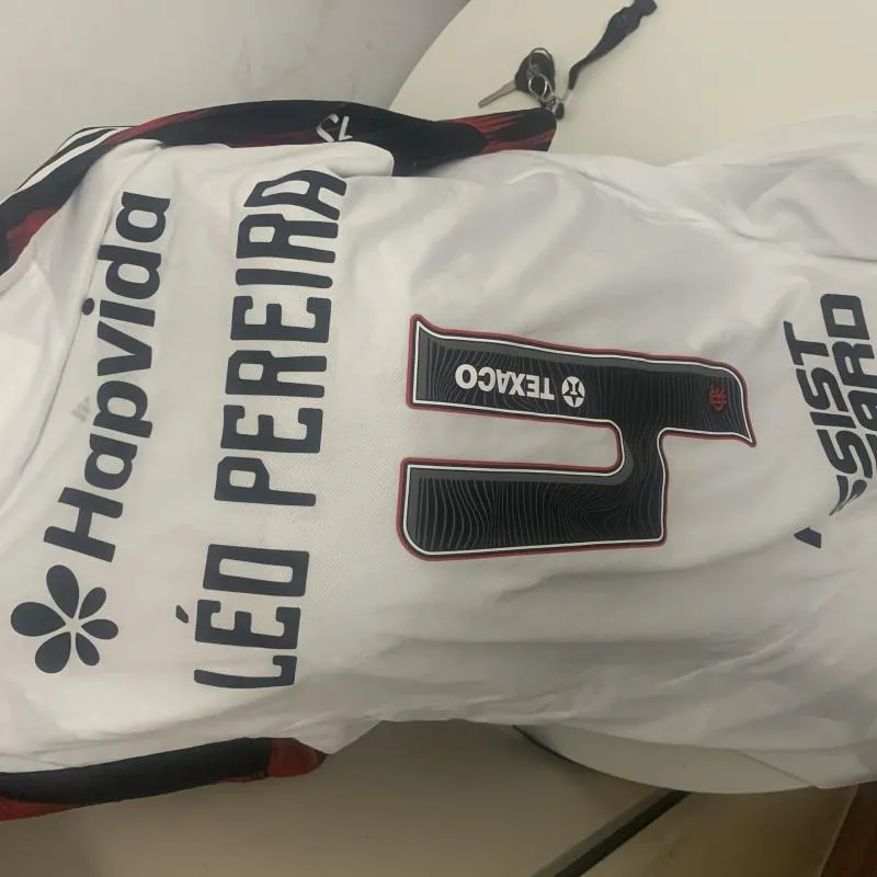 Imagem da campanha Camisa do flamengo oficial de jogo autografada