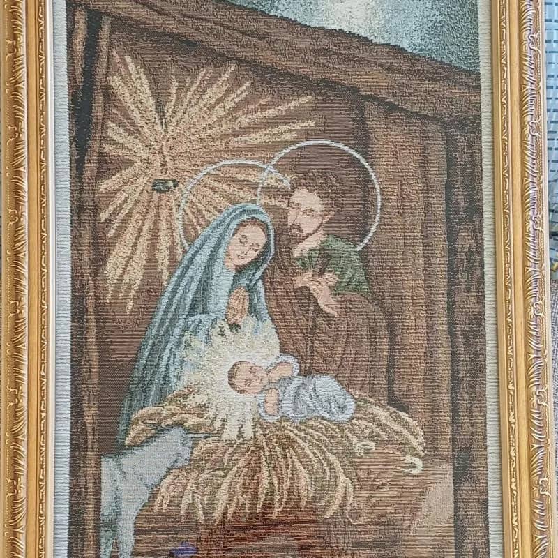 Imagem da campanha Sorteio do quadro Sagrada Família