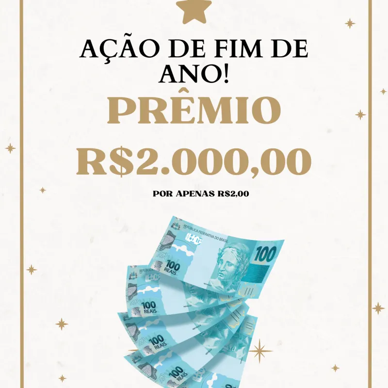 Imagem da campanha Ação de fim de ano!