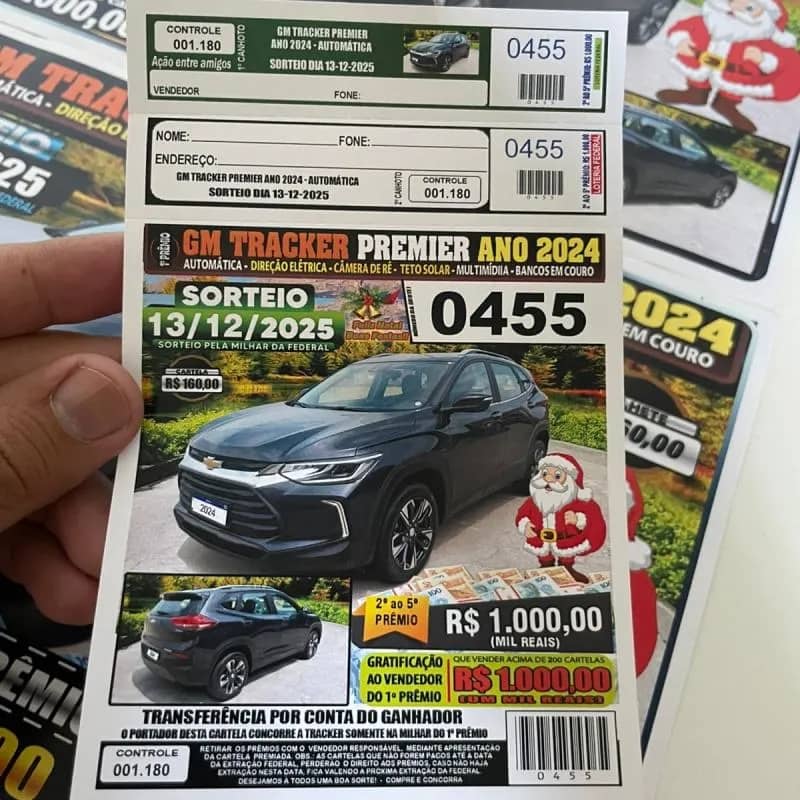 Imagem da campanha Valendo um numero da rifa