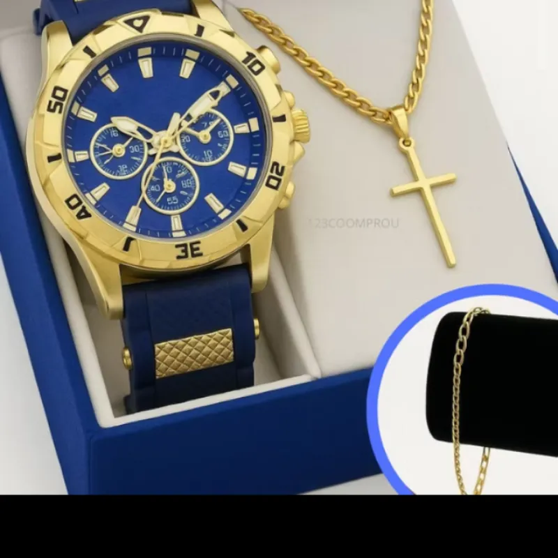 Imagem da campanha Um lindo Rolex e mais uma corrente