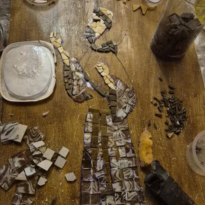 Imagem da campanha Quadro de mosaico de São Francisco de Assis