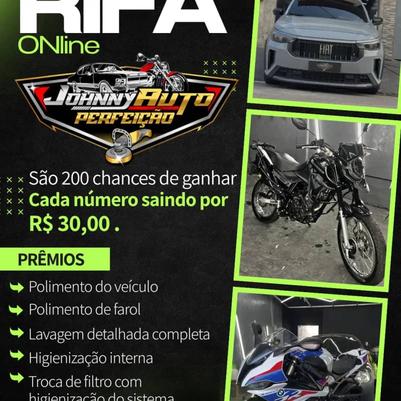 Imagem da campanha Transforme Seu Carro! Participe e Ganhe um Pacote Completo de Detalhamento