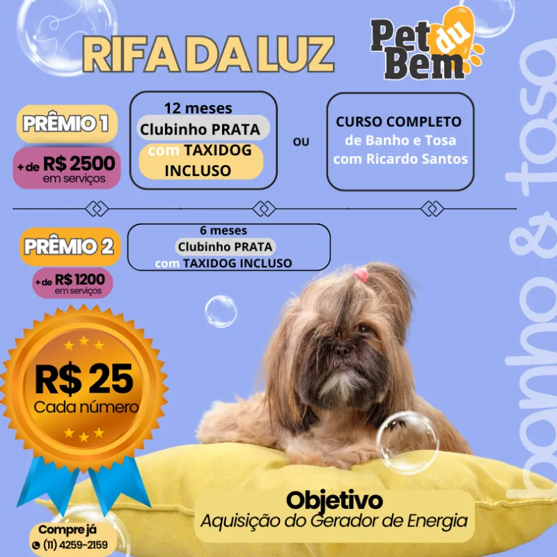 Imagem da campanha CAMPANHA DA LUZ PETDUBEM