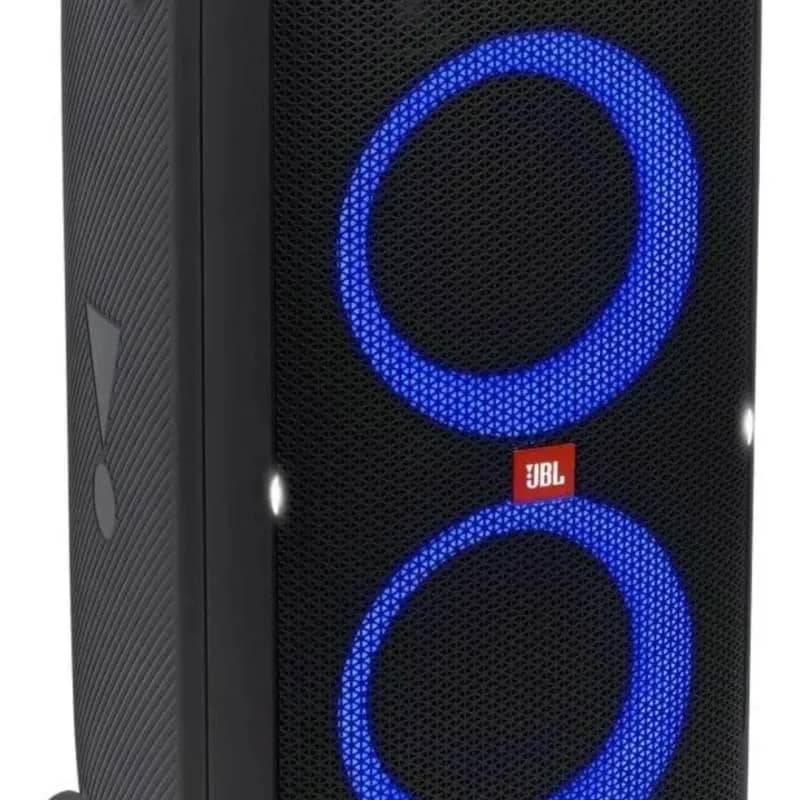 Imagem da campanha Sorteio da JBL Partbox 310
