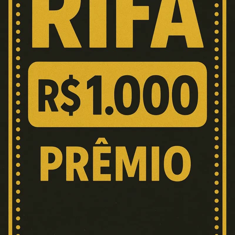 Imagem da campanha Mil reais no pix