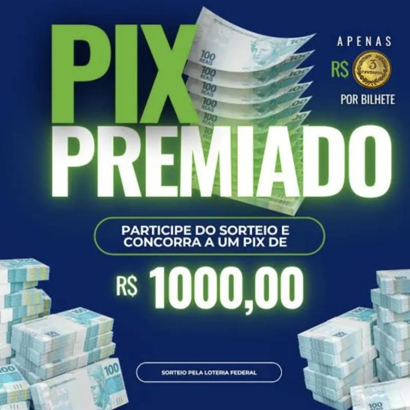 Imagem da campanha Um pix de 1.000 na sua conta 🤑