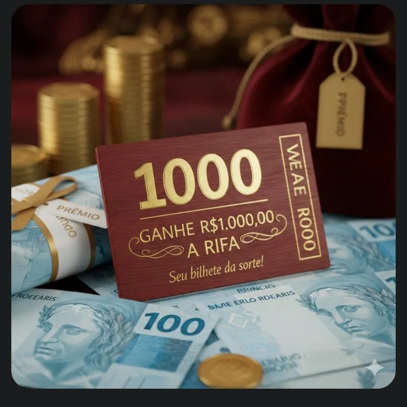 Imagem da campanha Rifa Solidária – Tratamento com Lente Escleral