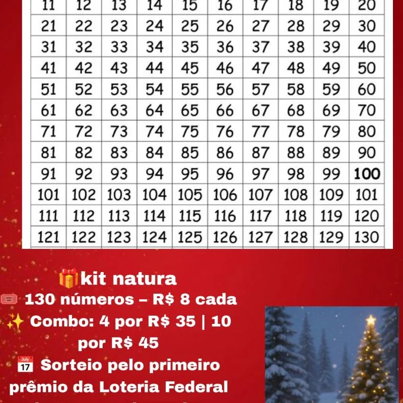 Imagem da campanha Sorteio kit natura